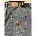 Polo NWT  Ralph Lauren Women The Avery Boyfriend Patchwork Jeans $248 Size 32 R Photo 2