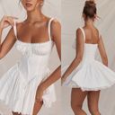 House Of CB  size S FULLER TALLER 'Pietra' White Corset Mini Dress NWOT Photo 2