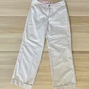 J.Jill  Beige Chino Cuffed Wide Leg Trouser Pants size 6 Photo 0