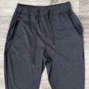 Gottex  Studio Joggers High Rise Black Relaxed Fit Women's Small Stretch EUC Photo 2