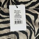 Showpo NWT  Meshia Wide Leg Trouser in Beige Zebra Photo 2