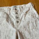 J.Crew  White Floral Jeans Photo 3