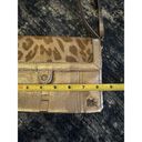 The Sak  Gold Distressed Metallic Leather Cross Body Shoulder Bag Purse Leopard Photo 7