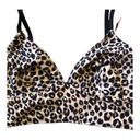 Forever 21  Flattering Comfortable Animal Print Adjustable Straps Bralette Small Photo 5