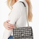 Kate Spade NWT $334  Natalia Small Flap Crosbody Leather Trim Tweed Shoulder Bag Photo 0