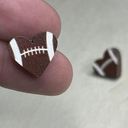 Handmade CUTE Team SPORTS Football  Balls Stud Post Earrings NEW Photo 0