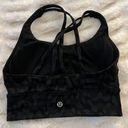 Lululemon Black Sports Bra Photo 1