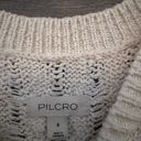 Pilcro NWT  Longline Stitch Sweater Photo 8