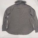 prAna  womens Funnel neck Sweatshirt top shirt pullover small gray Photo 4