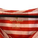 Kate Spade  Red Pink Wheaton Nautical Striped Bow Top Women’s Size Medium Photo 2