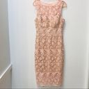 Bisou Bisou  Blush Pink Lace dress sz 8 Photo 6