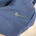 Nike  Dri-Fit Navy Blue Versa Long Sleeve Open Back Sweatshirt Medium M Photo 2