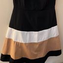 Isaac Mizrahi Isaac Mizrahilive Color Block Fit and Flare Dress Size 4 Photo 3