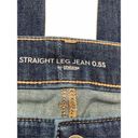 Chico's  Five Pocket Denim Mid-Rise Straight Leg Jeans Blue Size 6 Short NWOT Photo 1