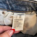 American Eagle  Women 16 Short Medium Wash Curvy Mom Jeans Distressed High Rise Photo 10