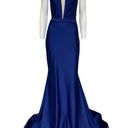 Jessica Angel  Evening Gown 904 Light Navy M NWT Photo 1