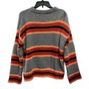 Urban Outfitters  Women’s Small S|P Striped Boyfriend Pullover Sweater Oversized Photo 2