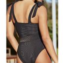 Beach Riot Anthropologie x  Sydney Black Belted Swimsuit NWT Sz. XS Photo 2