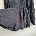 Urban Outfitters NWT  Black Milk Maid Dot Smocked Puff Sleeve Romper Size Small Photo 3