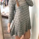 One Clothing  grey cozy soft knit skater dress Photo 3