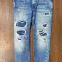 Scotch & Soda Maison Scotch L'Adorable Ripped Boyfriend Jeans Size 25 Photo 0