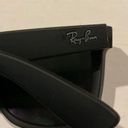 Ray-Ban  Vintage Black Signature Sunglasses w/Soft Case, 54 16 145, Like New Photo 4