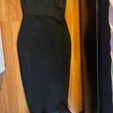 House Of CB london black bandage strapless fluted hem dress Photo 5