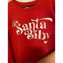 Grayson Threads  Red Women's Santa Baby Graphic Sweatshirt XXL NWT Photo 4