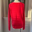 Sundry Anthropologie’s  Sweatshirt Pink Red Heart Crew Neck Sweater Size L NEW Photo 6