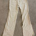 Roxy  Khaki Oceanside Flare Drawstring Beach Pants Photo 2