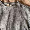 Full Tilt Blue Cropped Sweater Photo 1