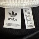 Adidas  Sweatshirt Womens Small Black White Colorblock EQT Originals Streetwear Photo 4