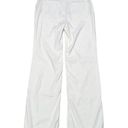 NYDJ  Curves 360 Wide Leg Linen Blend Pants White Trouser Straw Womens 4 Relaxed Photo 2