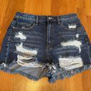 Sneak Peak High-Waisted Denim Shorts Photo 0