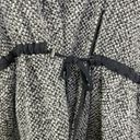 Free People  Black White Heavyweight Wool Blend Coat Women's Size Small S Photo 1