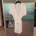 Trina Turk 💕💕 Pacheco Wrap Crochet Dress ~ Swimsuit Cover-Up White NWOT Photo 10