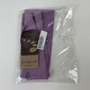 Vera Pelle Karakorum Belt Womens One Size Purple Leather Tie Italy 100%  NWT Photo 2