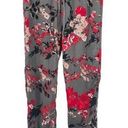 Soho  New York & Company Women’s Floral Drawstring Casual Tapered Jogger Pants XS Photo 0