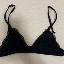 Brandy Melville Lace Black Bralette Photo 3