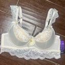 Cherish Love Honey “ Me” Ivory lace bra sz small Photo 0