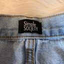 Simple Society NWT  roll cuff balloon jeans 13/31 Photo 2