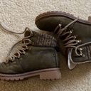 Big Buddha Olive green lace up boots Photo 3