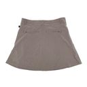 L.L.Bean  Women's Comfort Trail Skort Mid-Rise A-line Skirt Beige Taupe Size 6 Photo 1