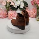 Ralph Lauren Lauren  Damara Ankle Camel Tan Color Boots Booties Sz 7.5 B Photo 2