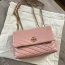 Tory Burch Small Kira Convertible Shoulder Bag Pink Photo 0