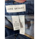 Lane Bryant  Jeans mid Rise Girlfriend Crop Flex Magic Waistband 24 Plus Photo 2