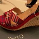 Mulberry tartan sandals Red size 7 Photo 7