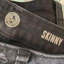 Authentic American Heritage  Black Perfectly Soft Embroidered Skinny Jeans Size 9 Photo 5