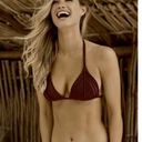 PilyQ  Isla triangle bikini top. Medium . NWT Photo 1