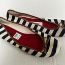 American Eagle  Outfitters Striped Slipped On Boat Shoe Flats Size 11 Photo 0